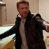 Sean Bean Cleanskin black Leather Jacket