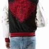 Smoke Rise Oni Demon Varsity Jacket