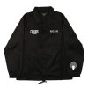 Snoop Dog B.O.D.R. x Crooks Coaches Jacket front look