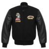 Snoop Dog Death Row x Dr Bombay Varsity Leather Jacket