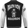 Snoop Doggy Dogg Death Row Records Black Varsity Jacket b&w