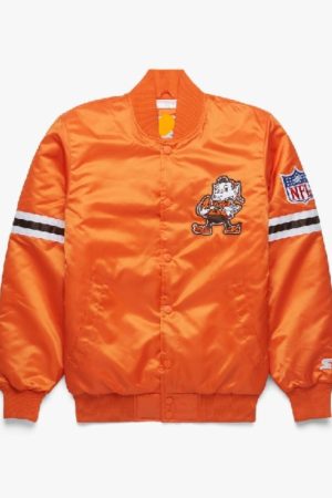 Starter Browns Gridiron Jacket