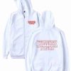 Strangers Things white Hoodie