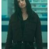 The Umbrella Academy S03 Cazzie David Black Denim Jacket
