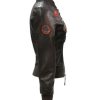 Top Gun Womens Vegan Leather Jacket right side