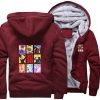 Anime Red Winter Hoodie
