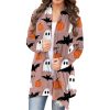 Halloween Beige Long Coat