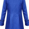 Halloween Mens Blue Print Coat