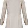 Halloween Mens White Coat With Stand Collar