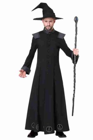 Halloween Warlock Costume for Men