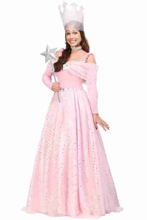 Halloween Women’s Deluxe Pink Witch Costume