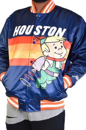 Houston Elroy Jetson Satin Jacket