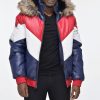Men’s Faux Leather Bomber Jacket