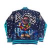 Neon Bad Boy Biggie Smalls Nightlife Satin Jacket