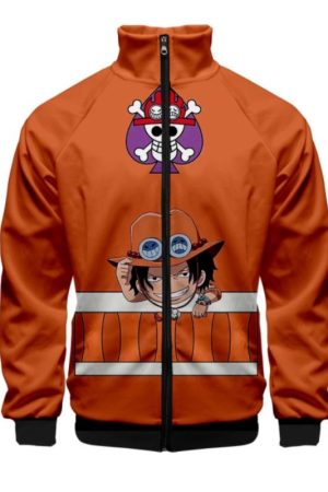 One Piece A.C.E Orange Jacket