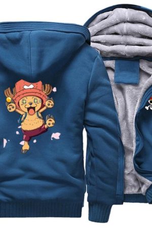 One Piece Japan Anime Blue Bomber Jacket
