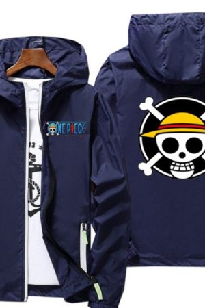 One Piece Navy-Blue Jacket