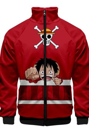 One Piece Robin Red Jacket