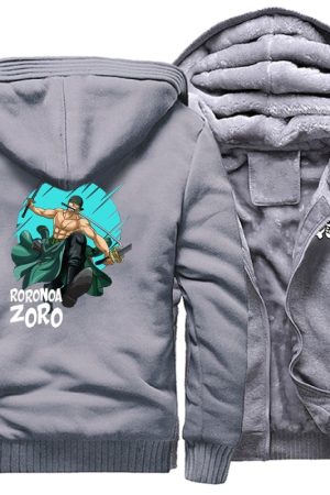 One Piece Roronoa Zoro Grey Jacket