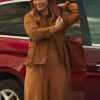 Our Take on Love 2022 brown Lesa Wilson Suede Jacket