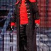 Steve Borden WWE Red And Black Coat