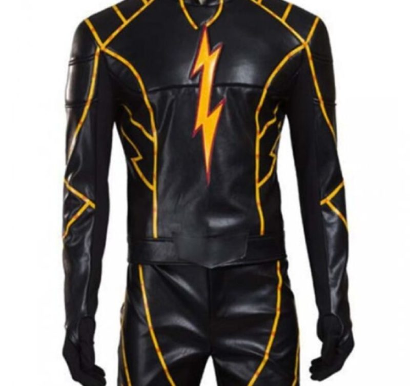 The Flash Season 3 Edward Clariss Costume Leather Jacket