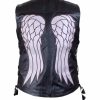 The Walking Dead Daryl Dixon Angel Wings Black Vest