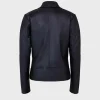 Womens Shawl Collar Black Jacket