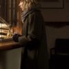 Black Christmas Imogen Poots Brown Coat