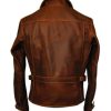 Brando Cafe Racer Motorcycle Leather Jacket