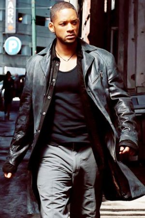 Del Spooner Black I Robot Jacket