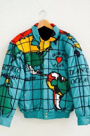 Global Love Peace Jeff Hamilton Jacket