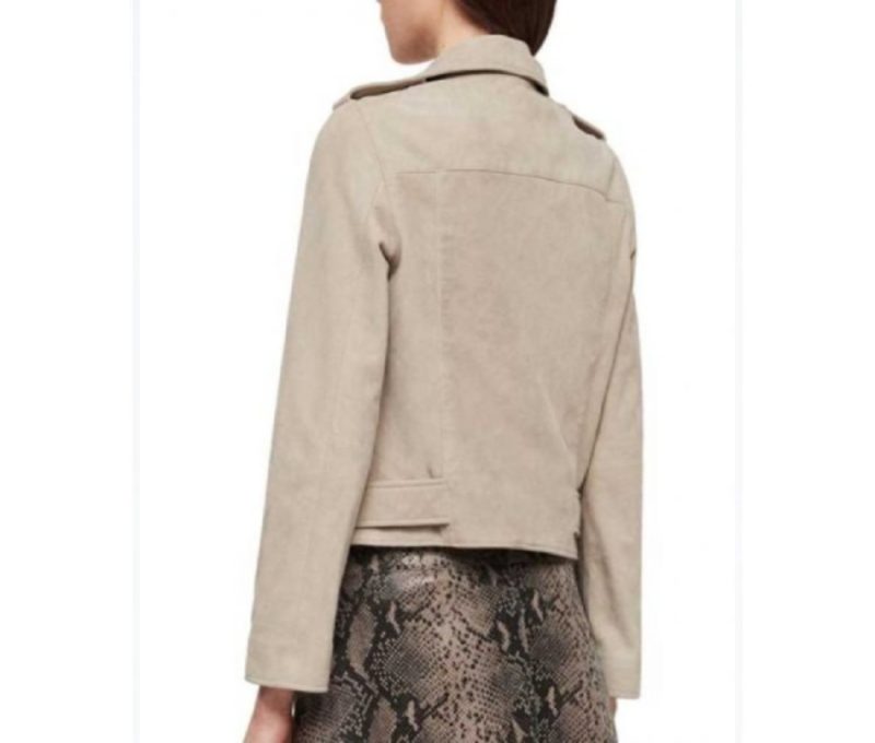 Kat Baker Spinning Biker Zippered Jacket