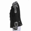 Michael Jackson Black Military-Style Wool Jacket