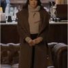 Partner Track Ingrid Yun Brown Trench Coat