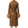 Red Notice 2021 Gal Gadot Brown Coat