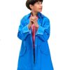 Sally Hawkins The Lost King Blue Long Coat