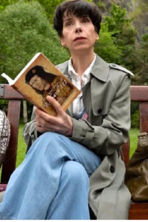 The Lost King Sally Hawkins Gray Long Coat