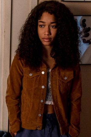 The Midnight Club Iman Benson Brown Jacket