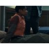 The midnight club Iman Benson denim orange jacket