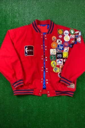 Vintage 90s Jeff Hamilton Hwc Nba Varsity Jacket