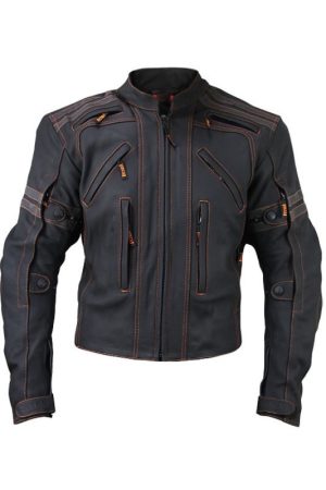Vulcan VTZ-910 Mens Street Motorcycle Black Jacket