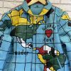 Global Love Peace Jeff Hamilton Wool Jacket