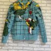 Global Love Peace Jeff Hamilton Wool Jacket