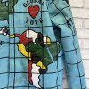 Global Love Peace Jeff Hamilton Wool Jacket