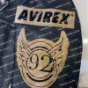 Black Leaather Riders Avirex Black Zippered Leather Jacket