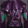 Descendants Costumes Mal Purple Zippered Jacket