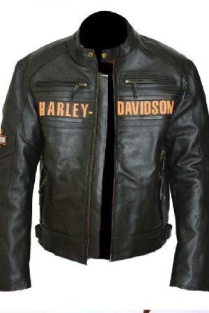 Harley Davidson Men Passing Link Triple Vent Jacket