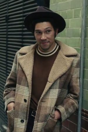 Joel Fry Cruella Check Coat