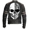 Live Fast Die Young Skull Black Jacket